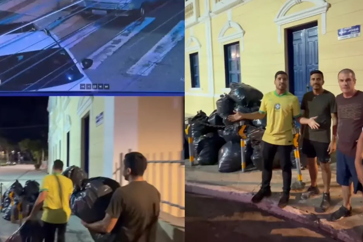 Presidente do PL-CE é autuado por despejar lixo na rua em Fortaleza