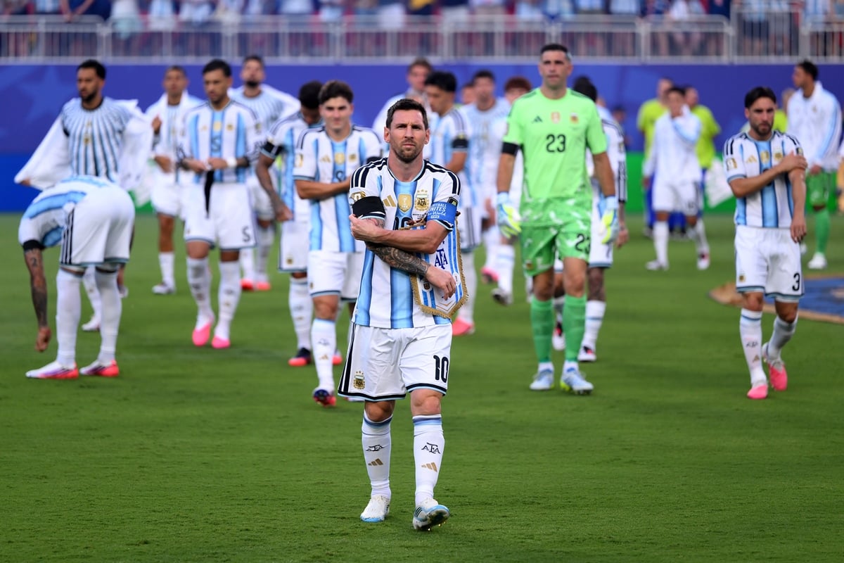 Argentina abre o placar contra a Suíça com Mac Allister. Siga ao vivo