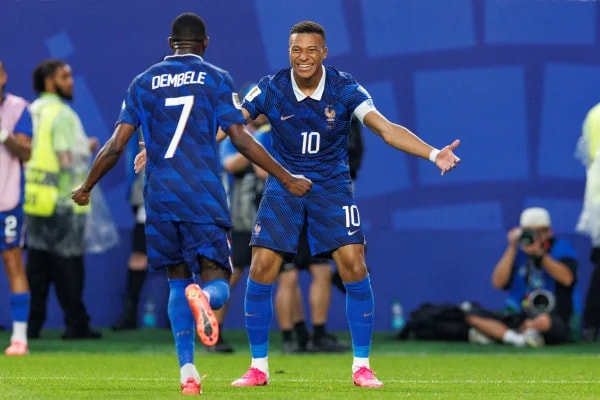 França teve 100% de aproveitamento na Copa do Mundo em tempo normal