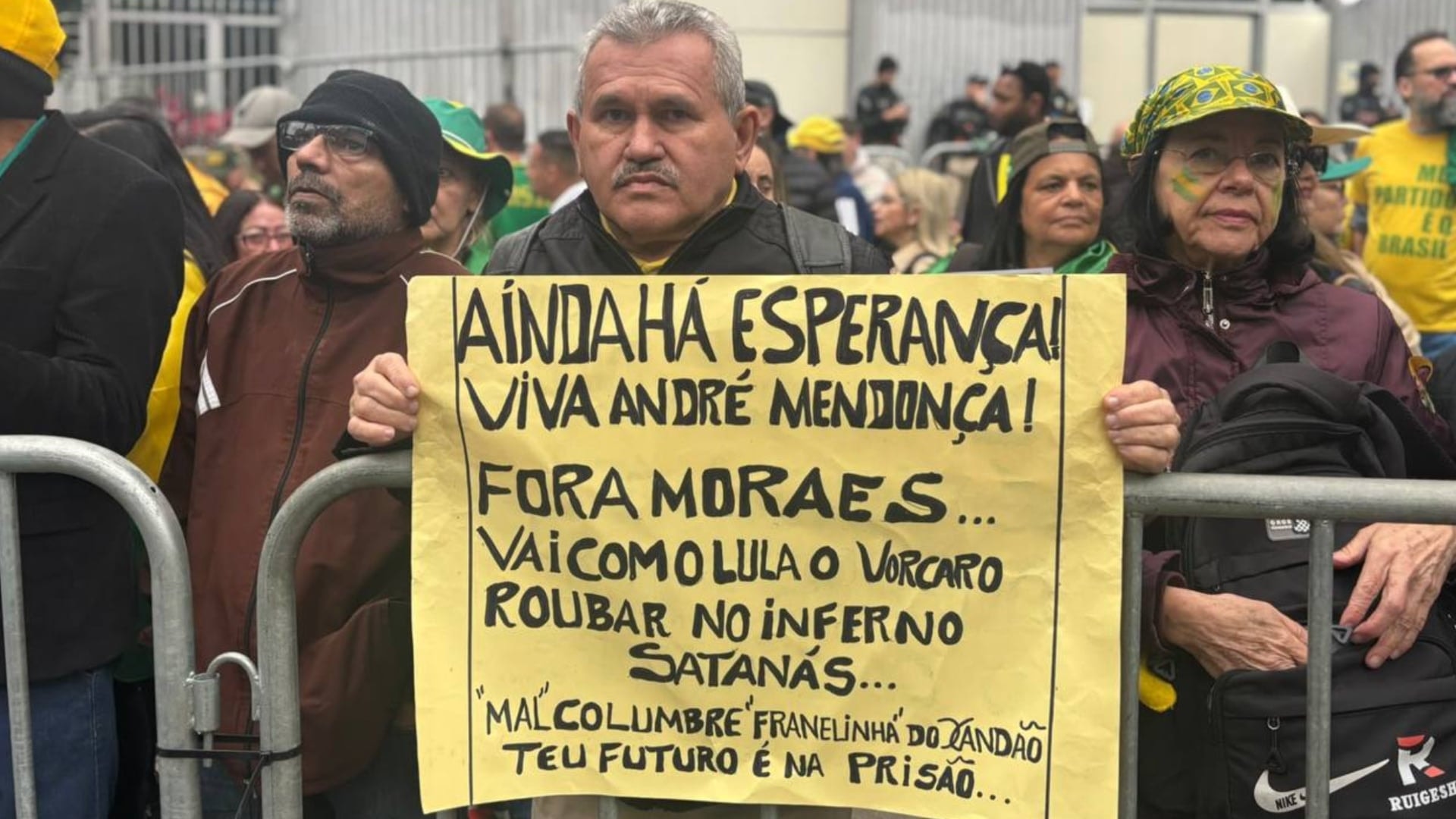 Veja imagens do ato contra Lula e Moraes na Paulista