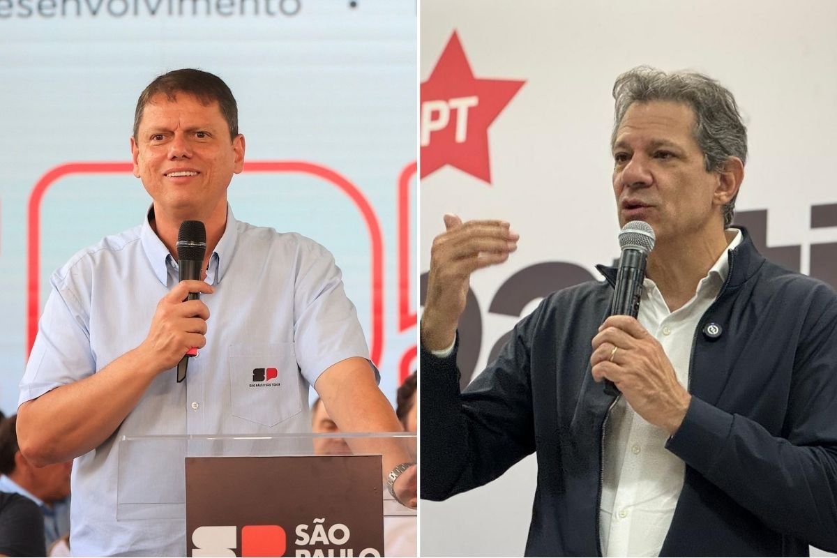 Tarcísio terá mais tempo de propaganda na TV que Haddad. Entenda