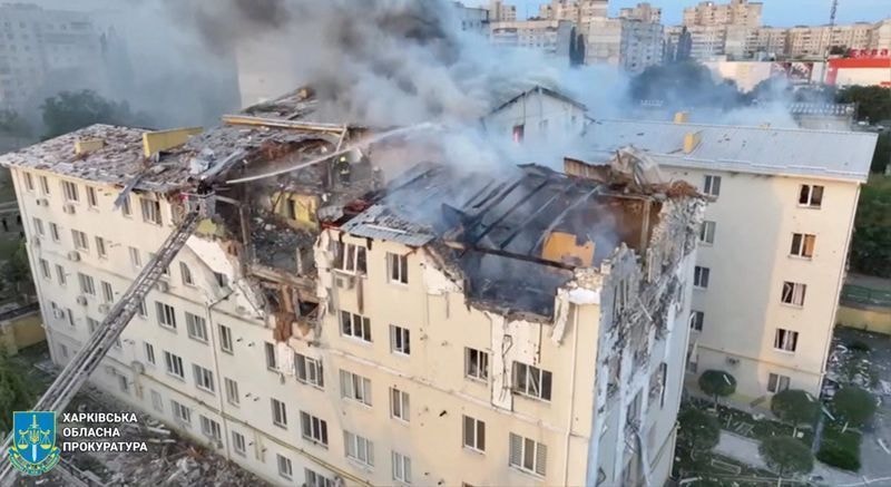 Ataques russos a Kiev deixam ao menos cinco feridos, diz prefeito