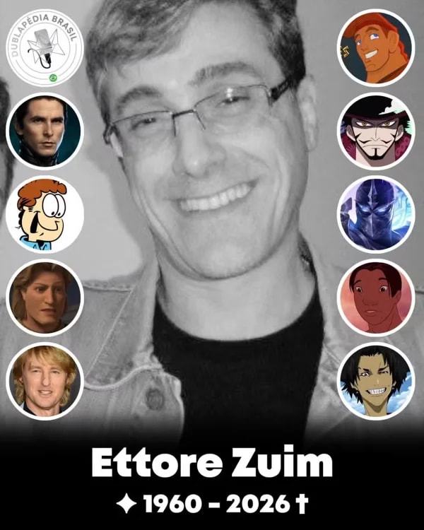 Ettore Zuim, dublador brasileiro de Batman e Hércules, morre aos 66 anos