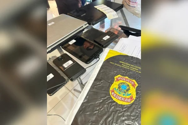 PF prende suspeito de abusar de enteada de 9 anos e gravar crimes