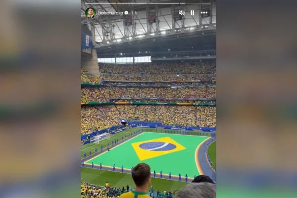 Copa: condenado pelo STF, Eduardo Bolsonaro acompanha o Brasil nos EUA