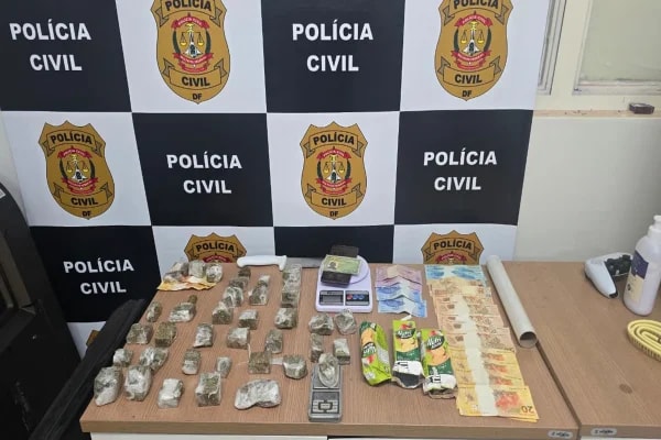 Bebida de fachada: PCDF prende suspeito com drogas em caixinhas de suco