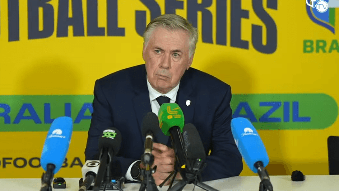 Ancelotti promete “mudar um pouco” a Seleção após empate e má atuação
