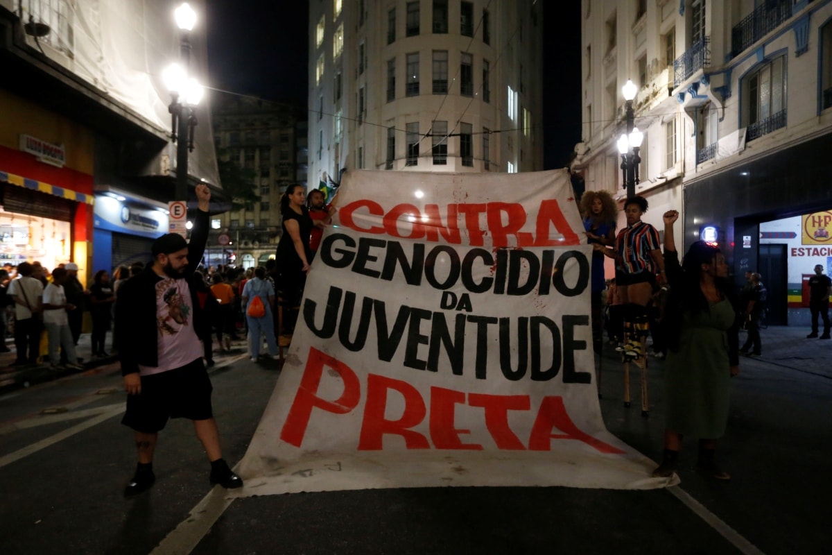 SP: 40% da população, negros são 64% dos mortos pela polícia