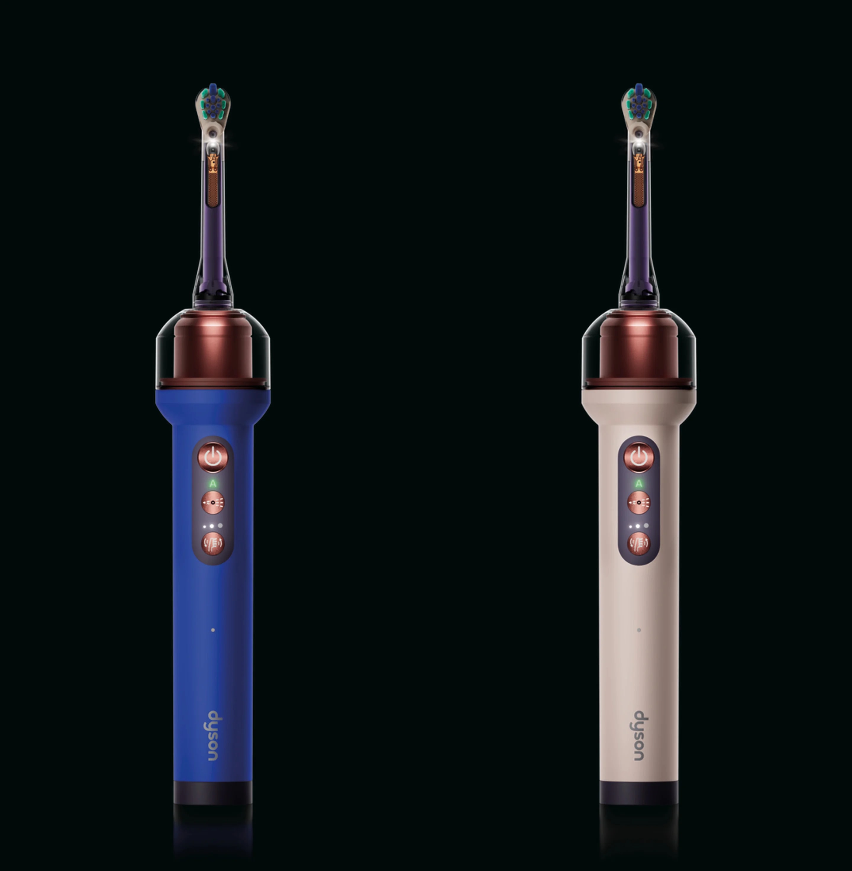 Nova "escova de dentes tech" tem câmera, IA e jato de água para limpar a boca