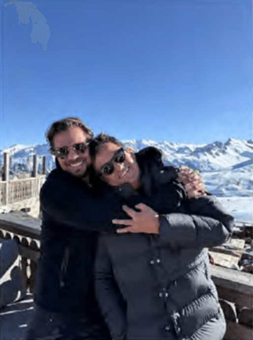 Veja imagens de Ciro e Vorcaro juntos no exterior