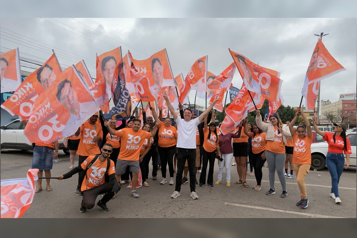 Último dia de campanha: Kiko Caputo promete hospital e nova via no Guará