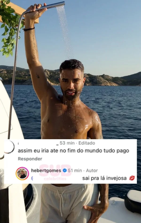 "Invejosa", diz amigo de Virginia após insinuação de viagem bancada