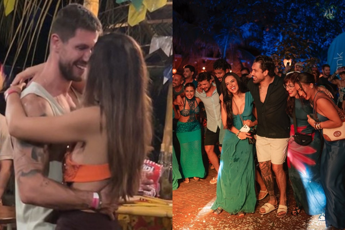 Treta entre ex-BBBs e beijos na boca: bastidores do São João da Thay