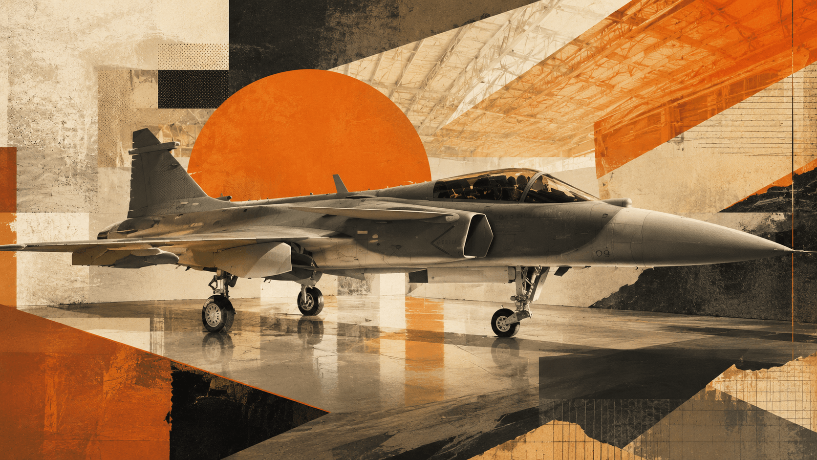 FAB recebe primeiro caça sueco Gripen F para modernizar frota brasileira