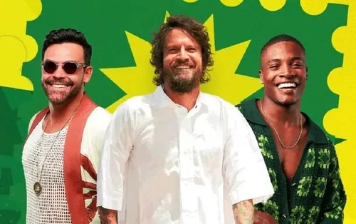 Saulo Fernandes e mais agitam a Arena Brasil no jogo do Brasil