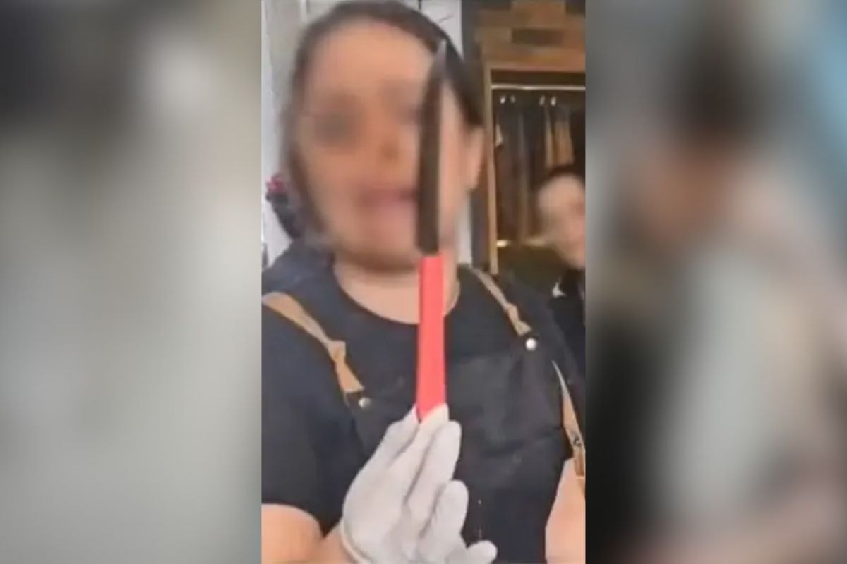 Veja antes e depois da designer que odiou franja e esfaqueou cabeleireiro