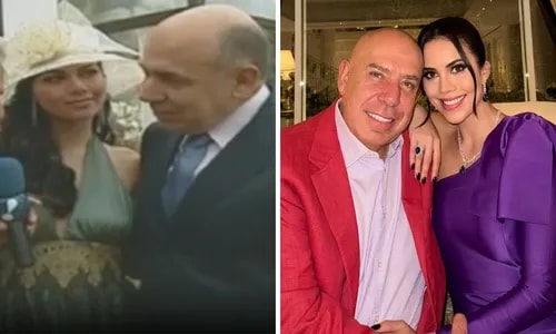 Daniela Albuquerque comemora 20 anos de casamento com dono da RedeTV!; casal enfrentou polêmica de traição