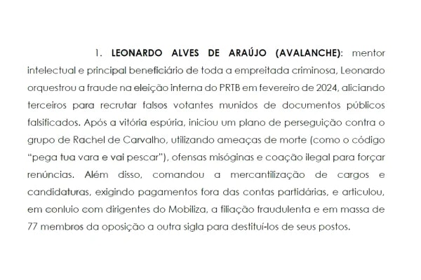 Vice de Marçal é réu por associação criminosa e vínculo com PCC