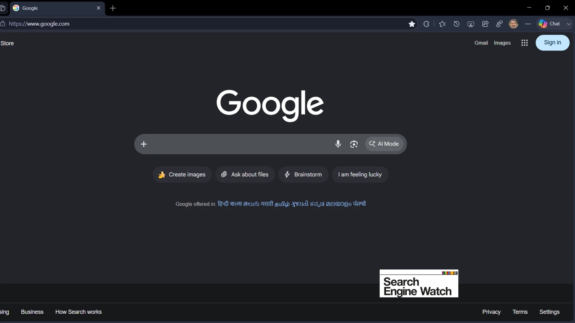 Fim de uma era: Google testa página inicial sem o clássico botão de busca
