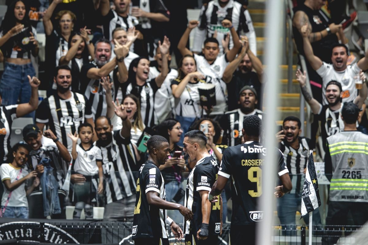 Brasileirão: Atlético-MG bate o Mirassol por 3 x 1 na Arena MRV