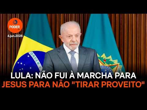 Lula diz que faltou à Marcha para Jesus para não “tirar proveito”