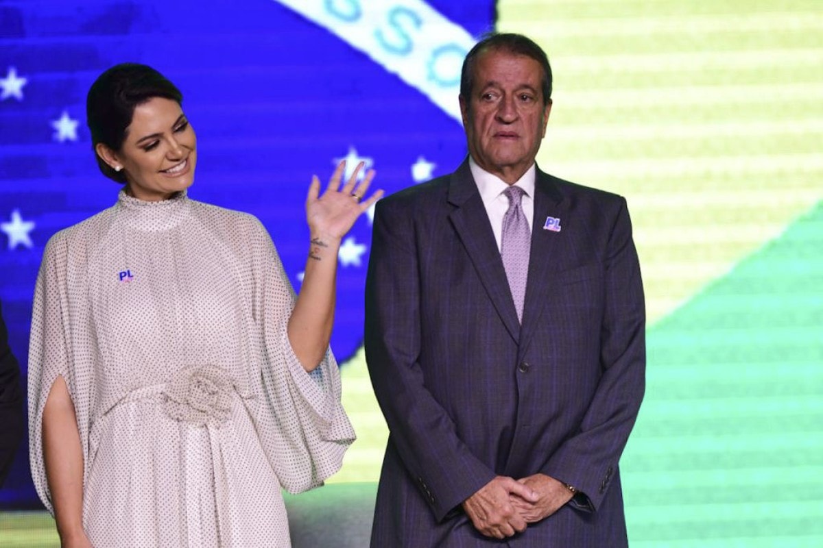 Valdemar tem encontro com Michelle Bolsonaro para selar paz com Flávio