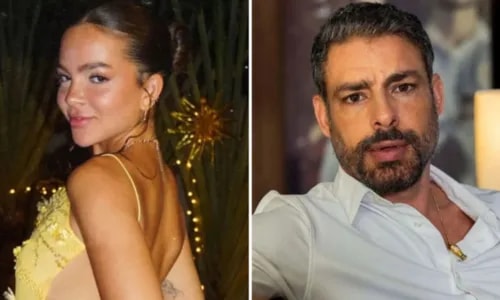 Avenida Brasil: Cauã Reymond e Mel Maia surgem caracterizados no 1º dia de gravação e causam alvoroço na web