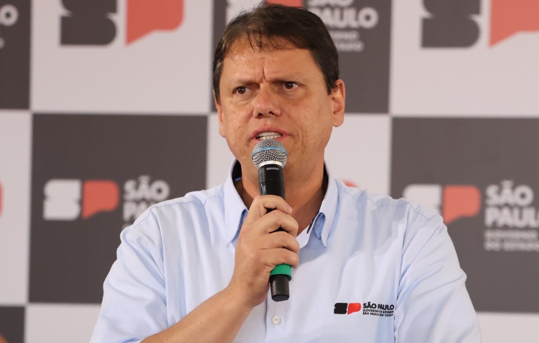 Tarcísio chama greve da CPTM de ‘baderna’ e defende privatização