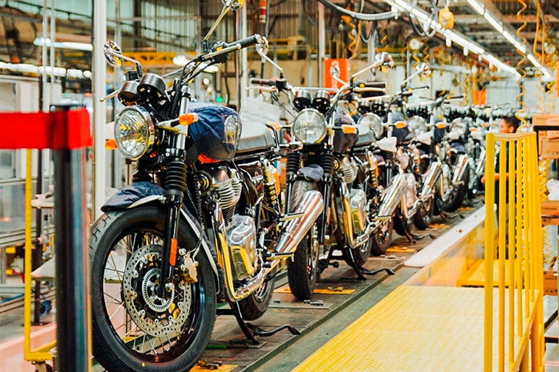 Produção de motos no Polo Industrial de Manaus cresce e bate recorde histórico para o mês julho