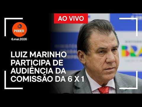 Ao vivo: Luiz Marinho participa de audiência da comissão da 6 X 1