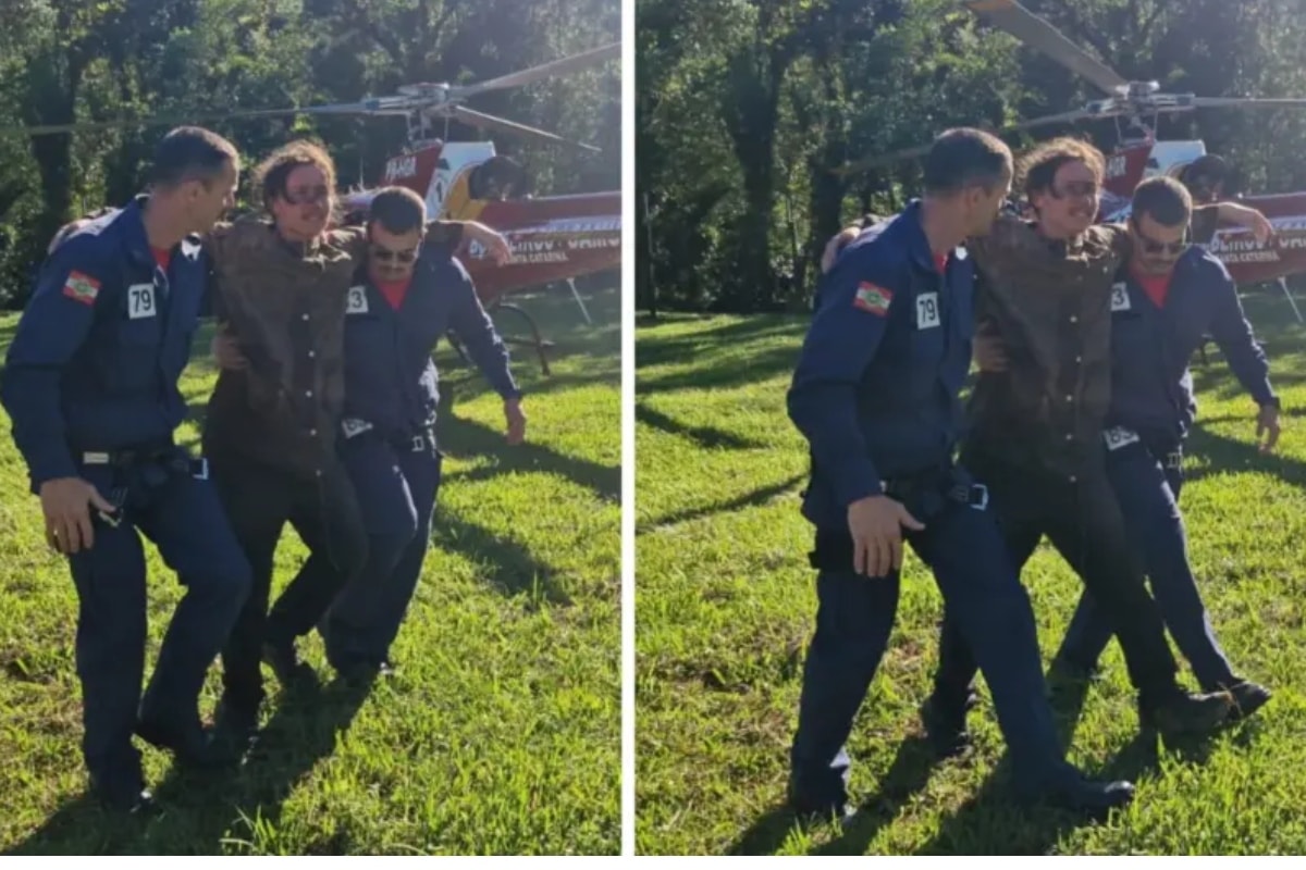 Jovem de Joinville desaparecido em trilha é encontrado vivo