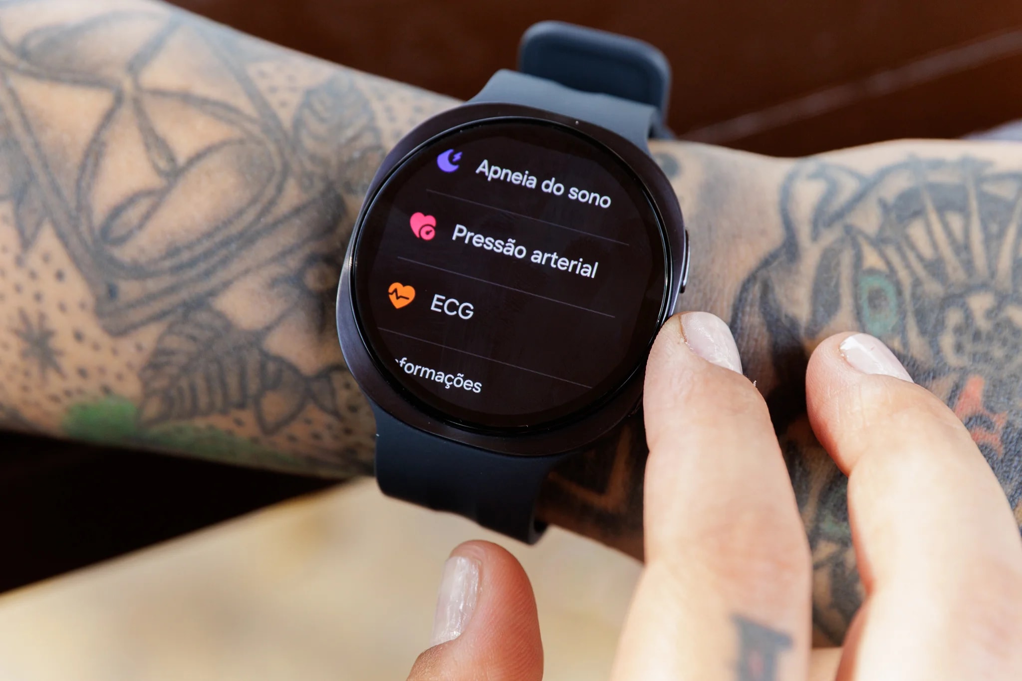 Galaxy Watch vai contar quantas vezes sua respiração falha durante o sono