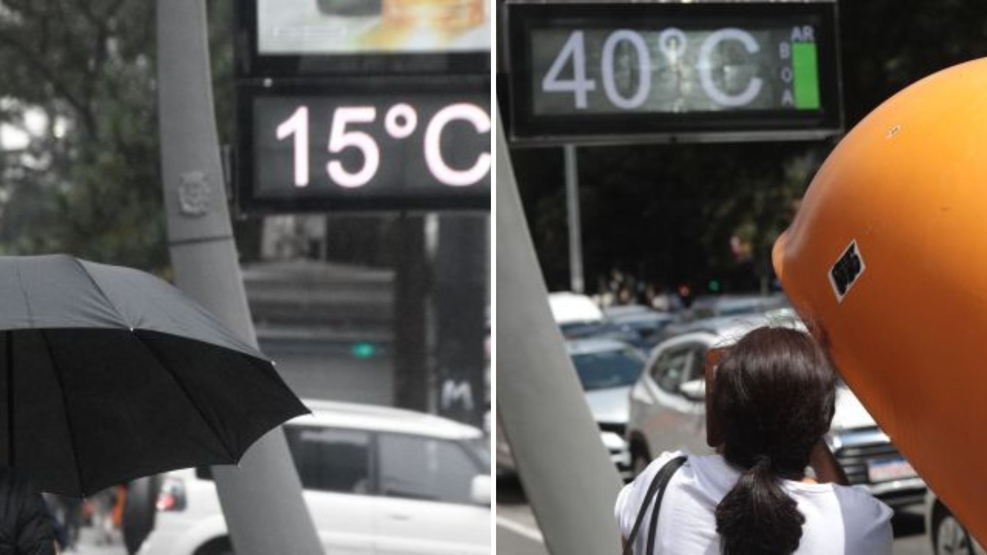Chuva avança pelo país e Sul registra 9°C: veja previsão para esta quarta