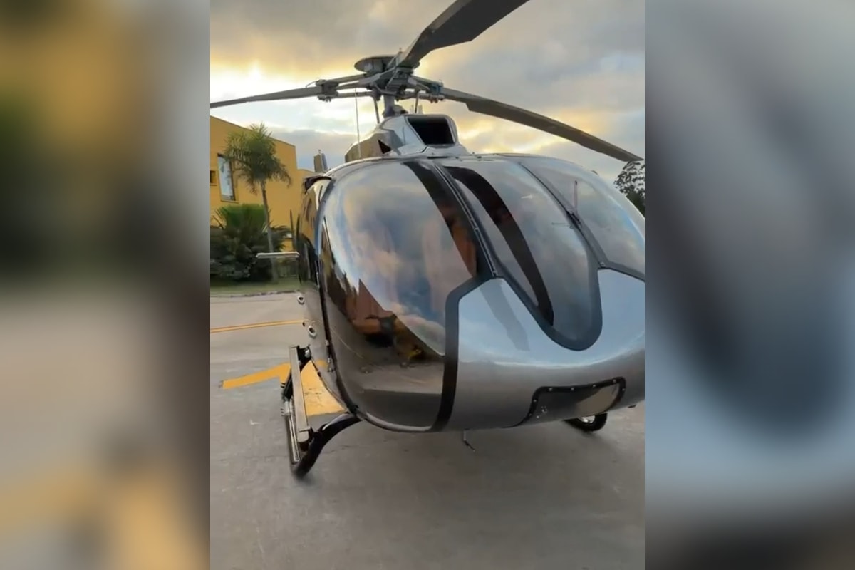 Polícia apreende helicóptero em operação contra cassino usado pelo PCC. Veja vídeo