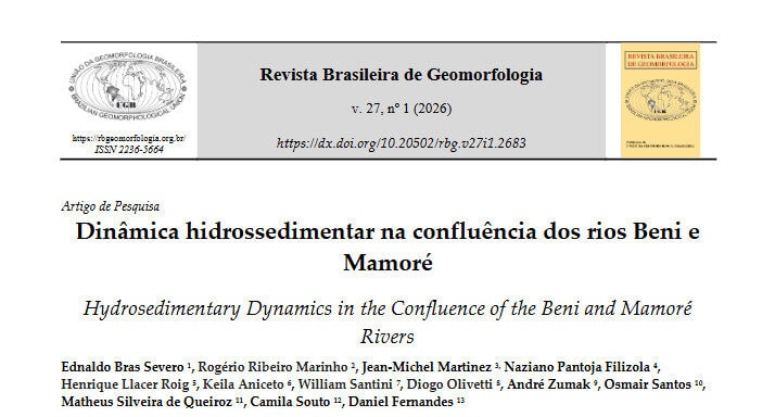 Pesquisa da UFAM sobre dinâmica dos rios amazônicos ganha destaque nacional