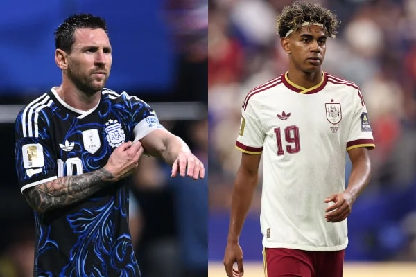 Probabilidade de final entre Messi e Yamal era de uma em 625 trilhões