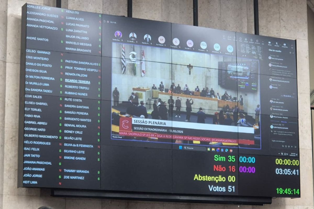 Câmara Municipal de SP aprova reajuste dos servidores em 2º turno