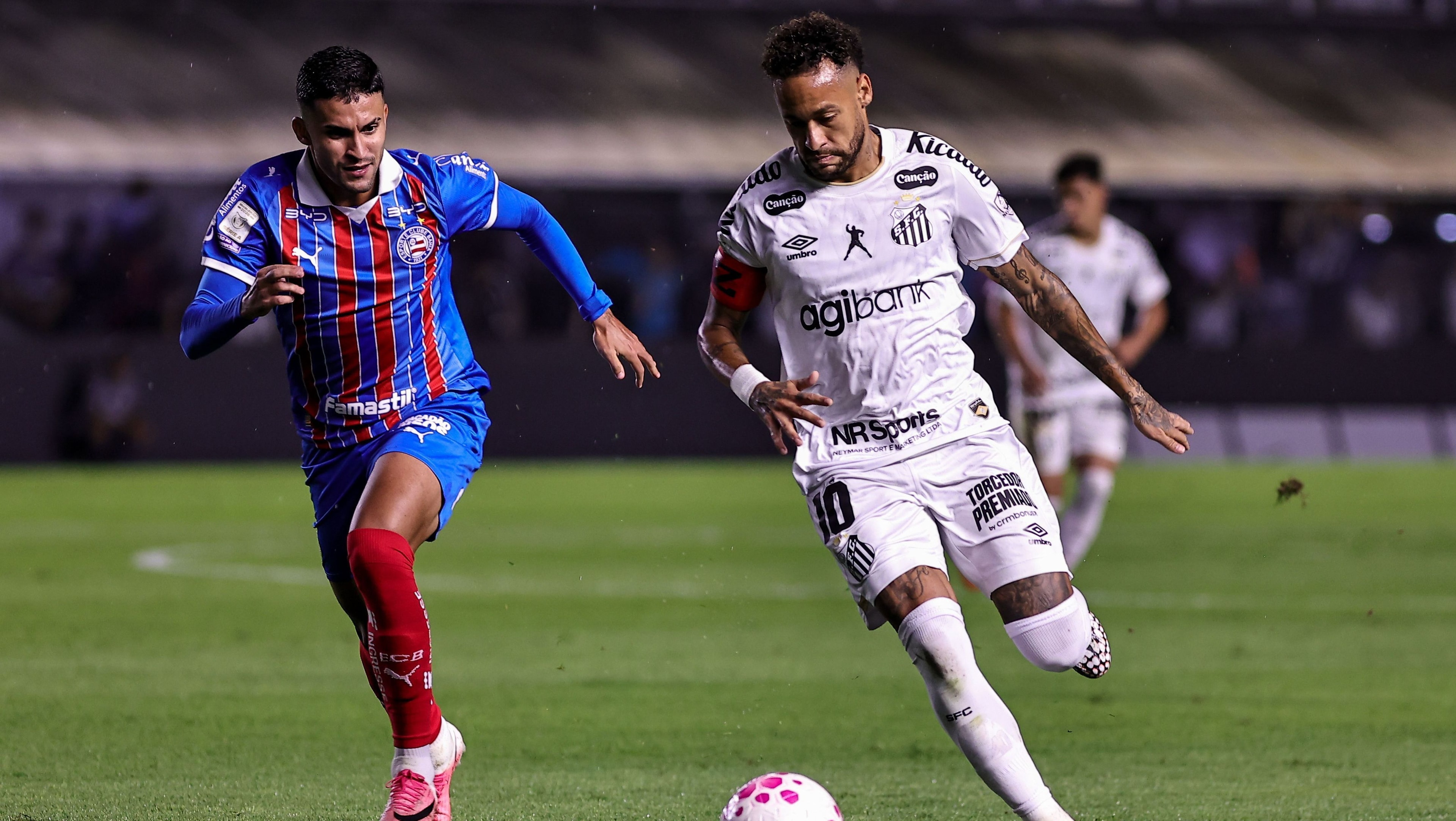 CBF divulga VAR da expulsão de Neymar por “Lei Vini Jr.” em Santos x Bahia
