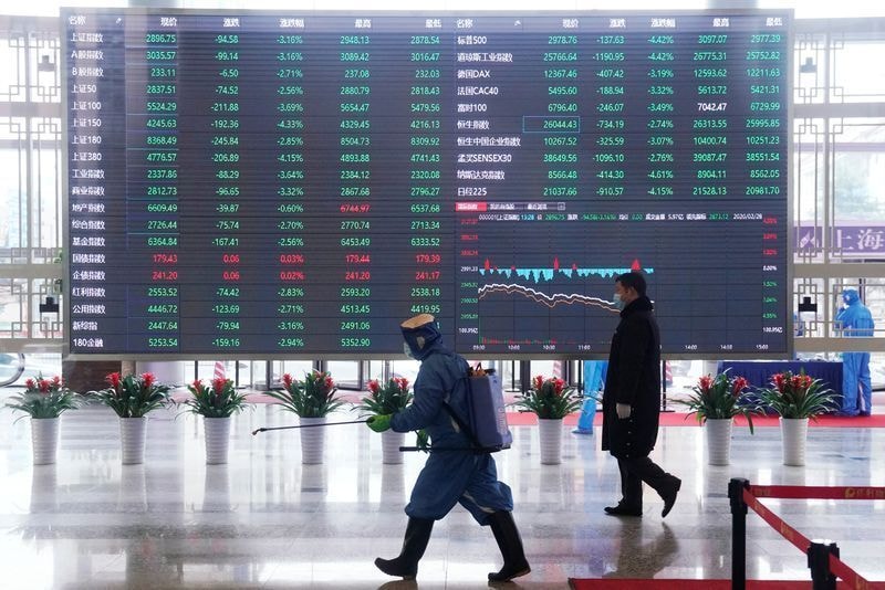 Bolsas da Europa recuam com tensões geopolíticas e pressão inflacionária