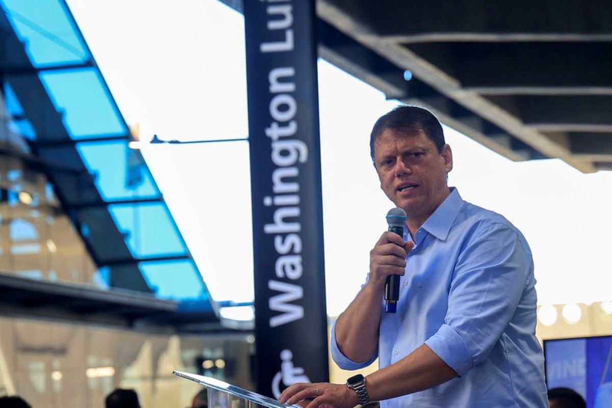 Tarcísio muda de ideia sobre privatizar Linha 17-Ouro do Monotrilho