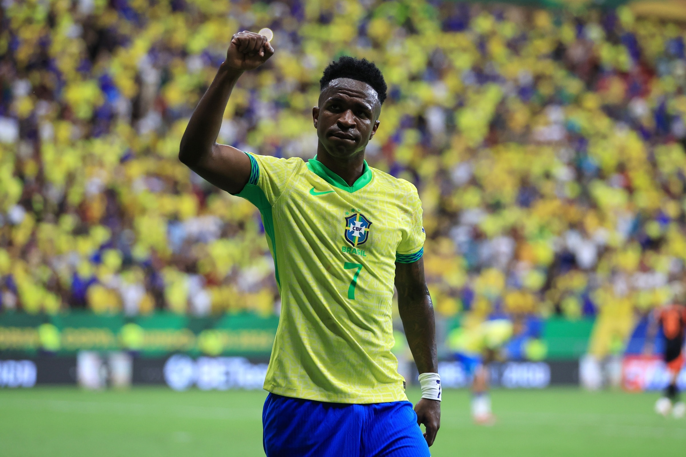 Vini Jr. abre o placar para a Seleção Brasileira contra o Panamá; veja