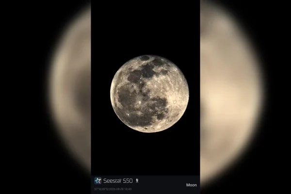 Lua do Esturjão: veja registros do fenômeno de sexta-feira (28/8) no Brasil