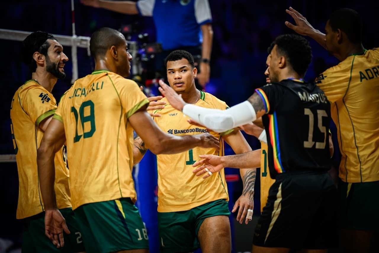 Vôlei: Brasil perde para Itália e sofre 2ª derrota seguida na VNL