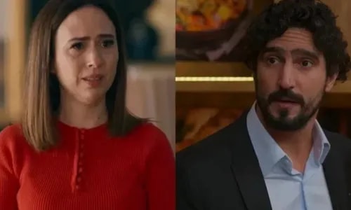Tatá Werneck reage sobre contracenar com o ex, Renato Góes