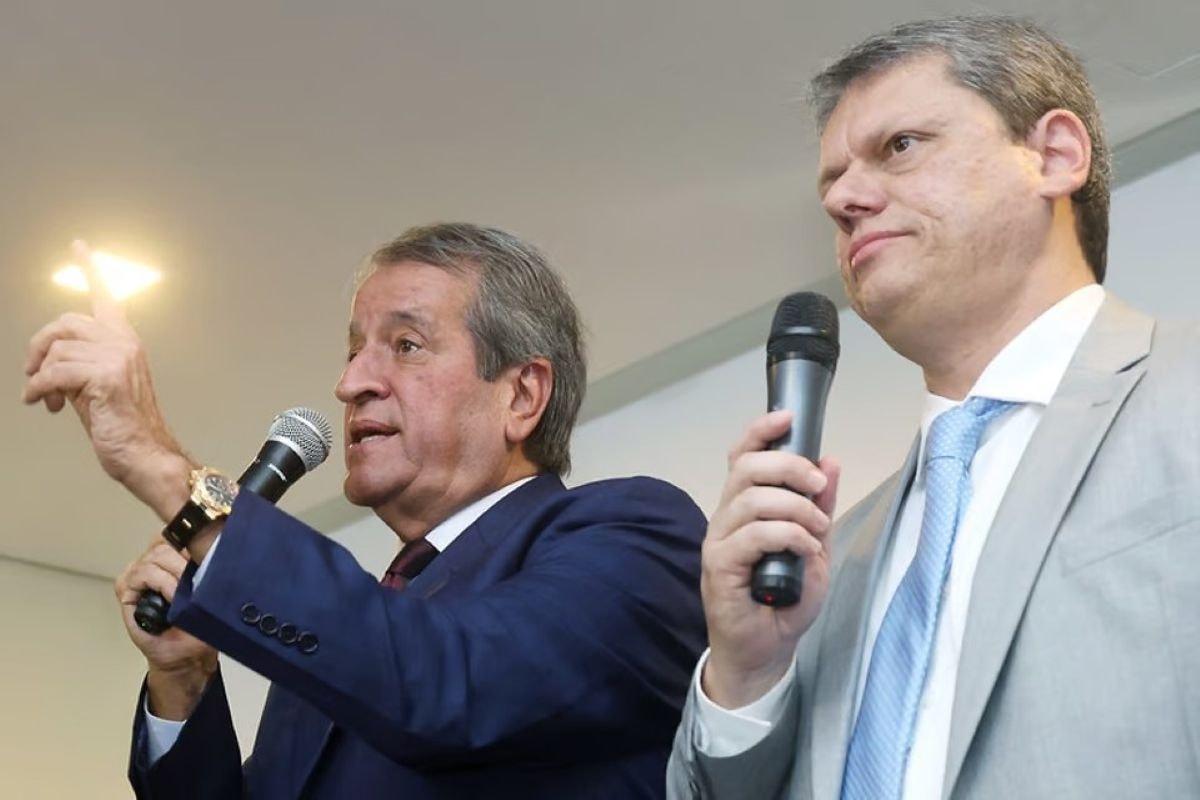 Tarcísio afirma que crítica de Valdemar foi uma "propaganda". Veja vídeo