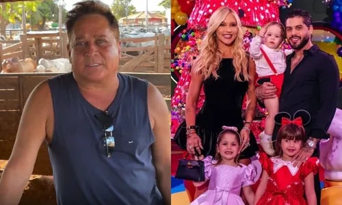 Leonardo falta aniversário do filho de Zé Felipe e web reage: 'Ranço'
