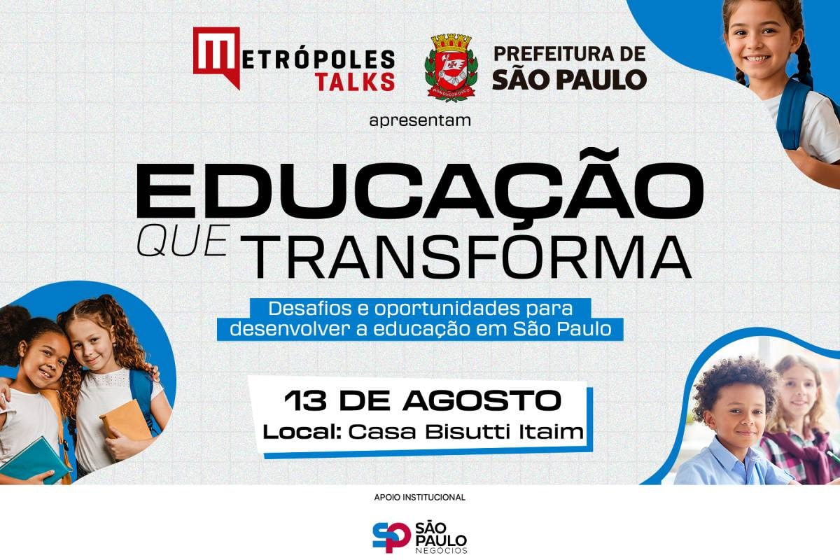 Metrópoles Talks: especialistas debatem rumos da educação em SP