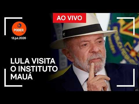 Ao vivo: Lula visita o Instituto Mauá de Tecnologia