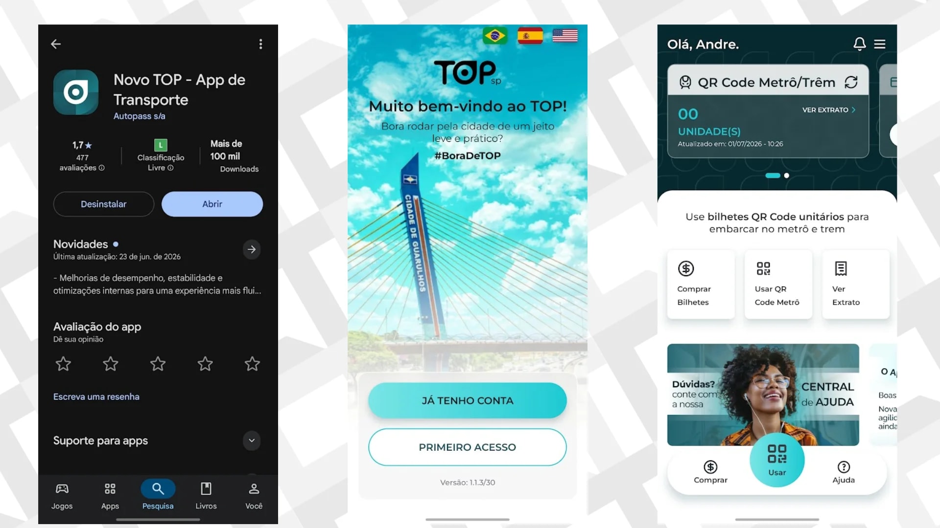 App para compra de bilhetes de metrô em SP deixa de funcionar neste domingo (6)