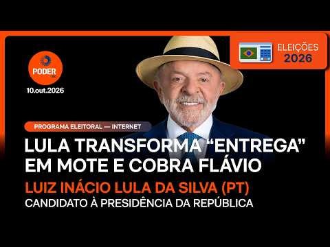 Horário eleitoral: Lula e Flávio exibiram 11 programas no 2º turno